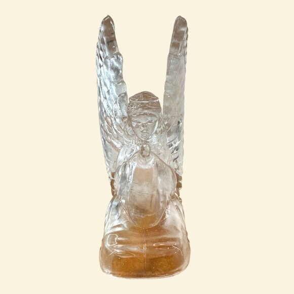 7" Praying Angel Candleholder By Celebrations EUC Beautiful Original Box - Picture 7 of 16